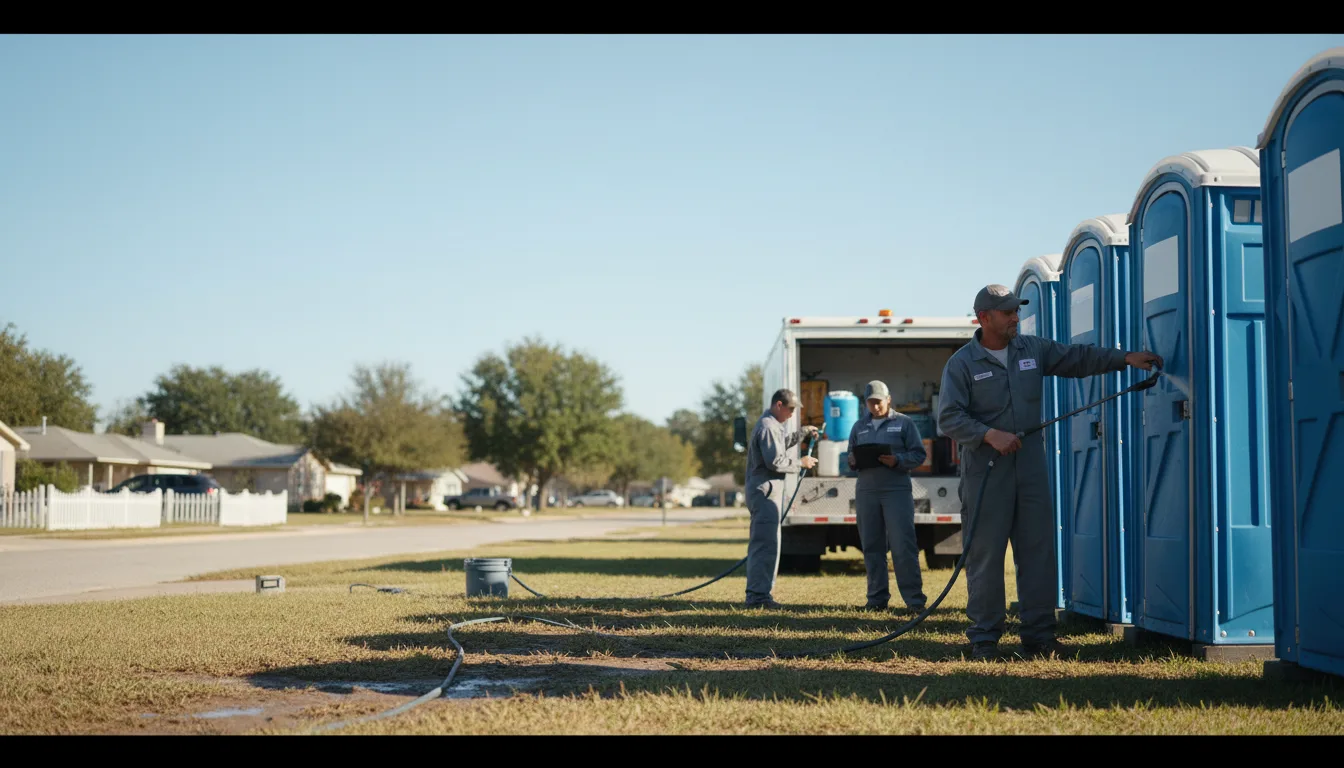 Long-Term Portable Toilet Rental in Bondurant, IA near me